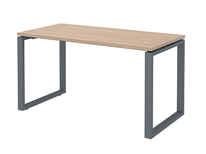 Стол NTO 120x70 вяз натуральный/антрацит Стол NTO 120x70 вяз натуральный/антрацит