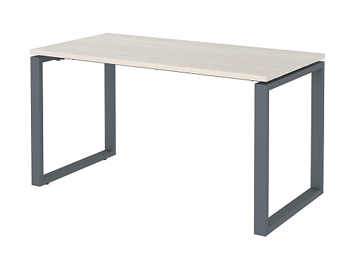 Стол NTO 160x70 белое дерево/антрацит Стол NTO 160x70 белое дерево/антрацит