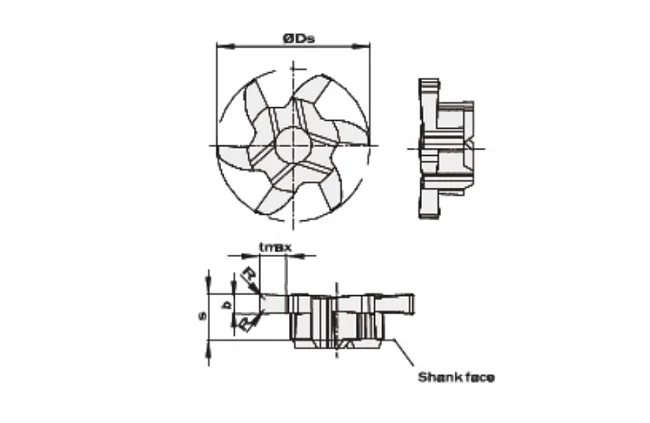 MG 2812-B400T75 Фрезерная головка