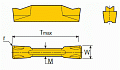 TDJ-4 TCP 9215 Отрезная пластина TDJ-4 TCP 9215 Отрезная пластина