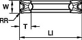 A4G0405M04U08GMN TPM 8125 Отрезная пластина A4G0405M04U08GMN TPM 8125 Отрезная пластина