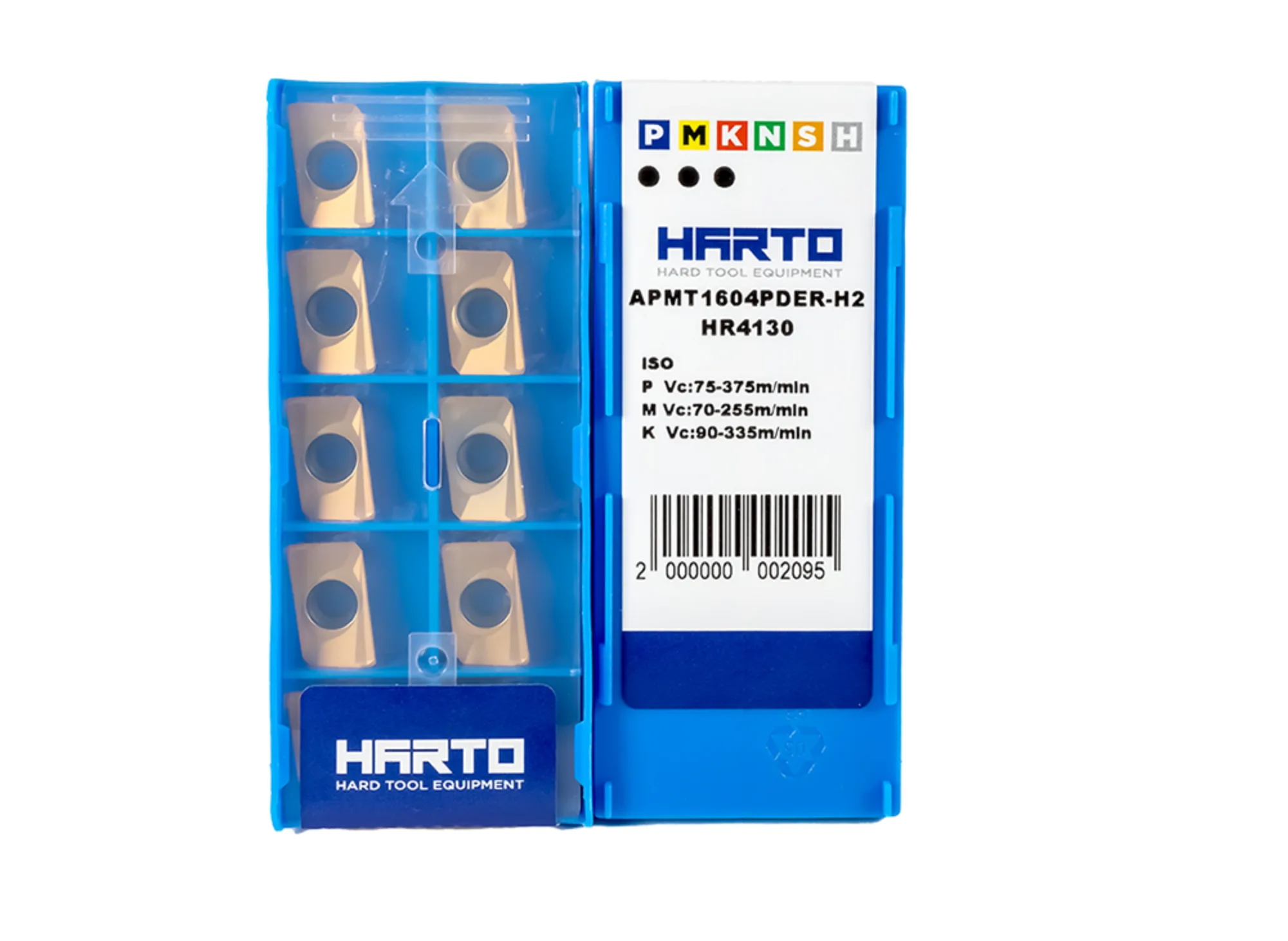 APMT1604PDER-H2 HR4130 пластина твердосплавная HARTO