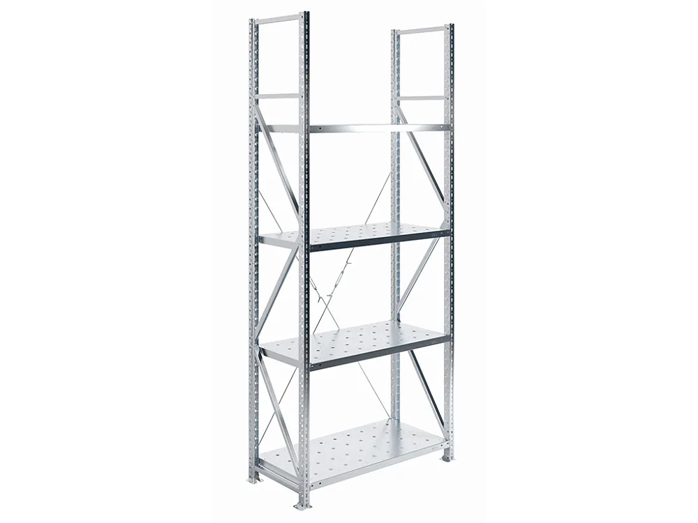 Стеллаж MS U 250/100x50/4