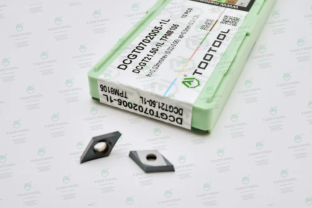 DCGT 0702005-1L TPM8105 Пластина твердосплавная