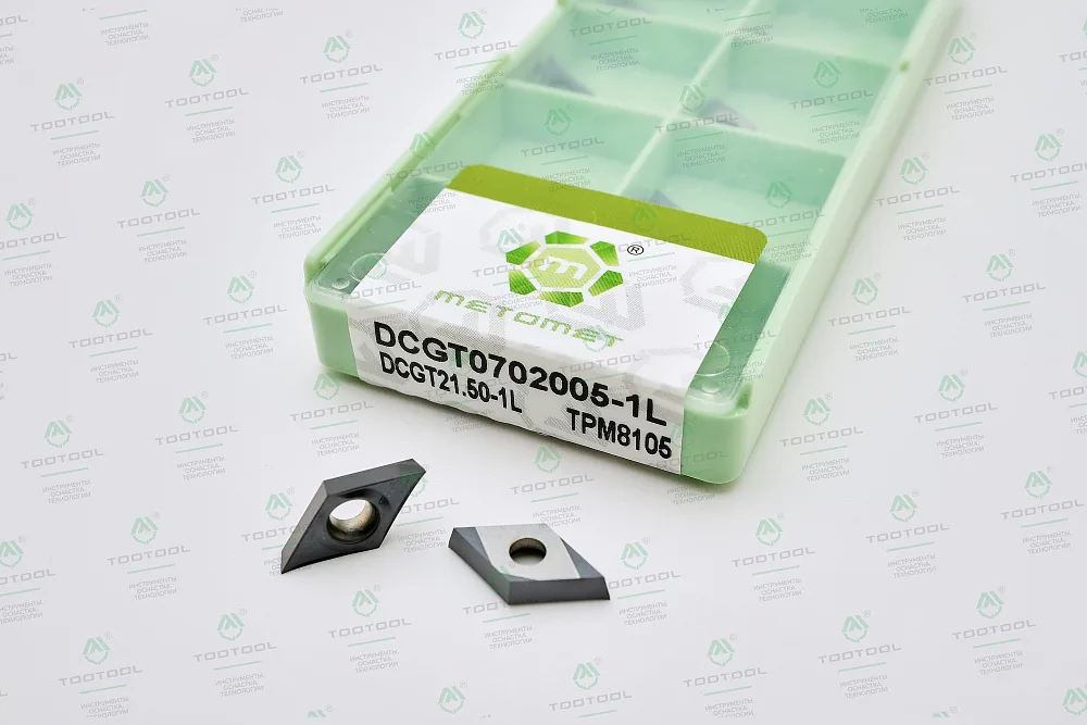 DCGT 0702005-1L TPM8105 Пластина твердосплавная