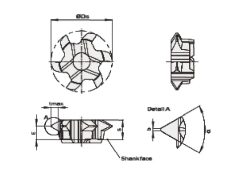 MI 2514-070555 Фрезерная головка